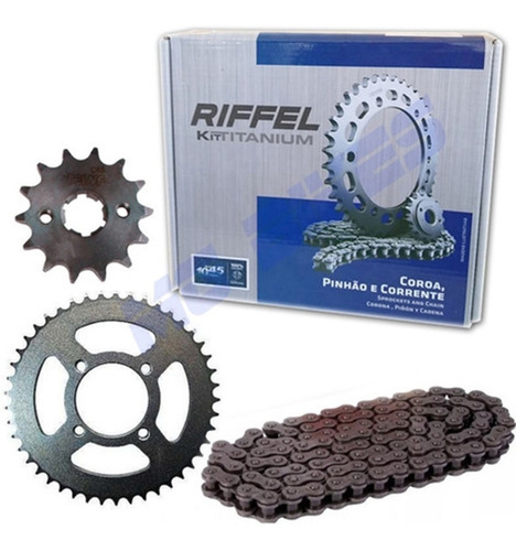 Kit Transmision Riffel Yamaha Ybr 125 Completo Antares