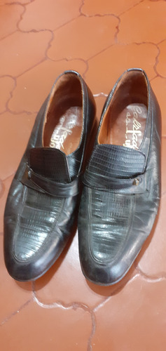 Zapato De Cuero Hombre