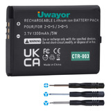 Uwayor Ctr-003 Reemplazo De Bateria Compatible Con Consola D