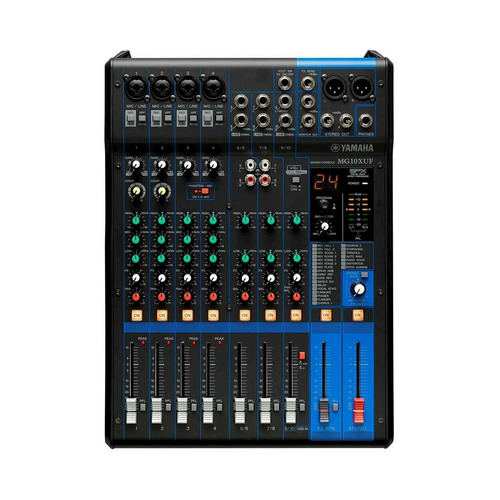 Yamaha Mg10xuf | Mixer 10 Canais (usb E Efeitos) *oficial
