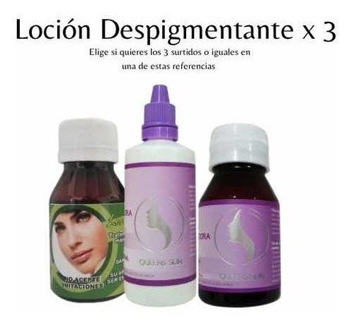 Locion Despigmentadora Pack X 3 - mL a $433