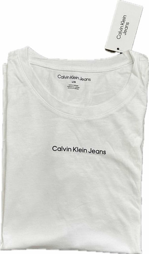 Remera Original - Calvin Klein Talle L Dama