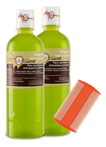 2 Shampoo Antipiojos Y Liendes Yeguada La Reserva + Regalo