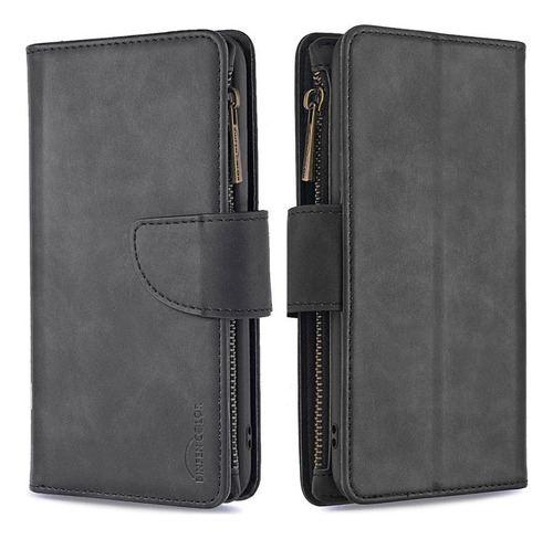 Funda Para Magnética De Piel Tipo Cartera Xiaomi Redmi Note