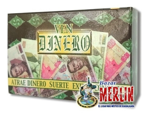 Jabón Ven Dinero - 2 Piezas - Atrae Dinero Y Oportunidades