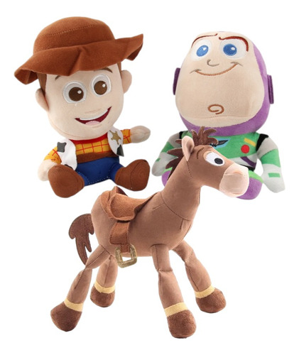 Peluche Woody Buzz Lightyear Tiro Al Blanco Toy Story Felpa