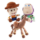 Peluche Woody Buzz Lightyear Tiro Al Blanco Toy Story Felpa