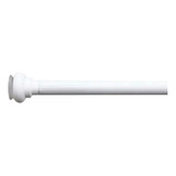 Barral Para Baño Aluminio Blanco Extensible De 0.67a 1 Metro