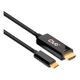 Club 3d Cac-1334 Hdmi 2.0 A Usb Tipo C 4k60hz M/m Cable Acti