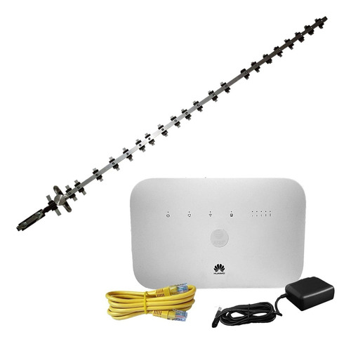 Módem Huawei B612 Liberado 4g+ Antena Yagi 4g, 20 Mts