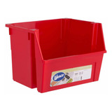 Contenedor Reciclaje Color Rojo 45 Litros Wenco