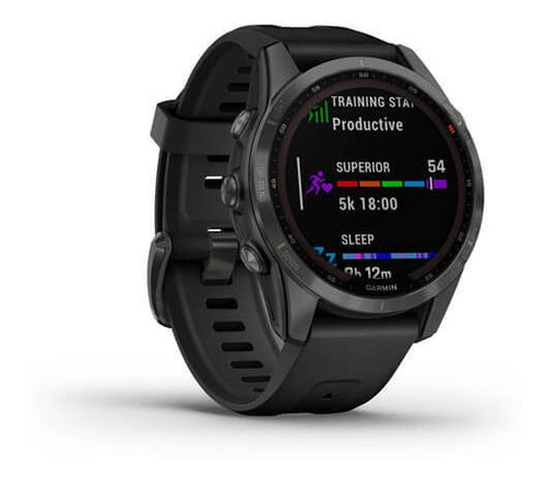 Reloj Smartwatch Fenix 7s Zafiro Solar Titanio Dlc Garmin