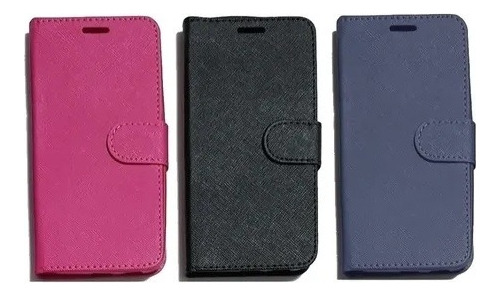 Funda Flip Cover Para Motorola G9 Play / E7 Plus + Glass 9d