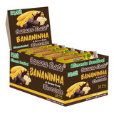 Banana Fruta Alimento Saludável Chocolate 20 Unidades 400gr