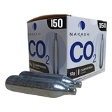 150 Pack Tanques Cartucho Co2 Nakashi 12 G Pistolas Y Rifles