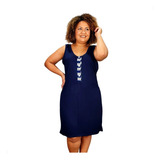 Camisola Idosa Senhora Calor Plus Size Regata Em Malha