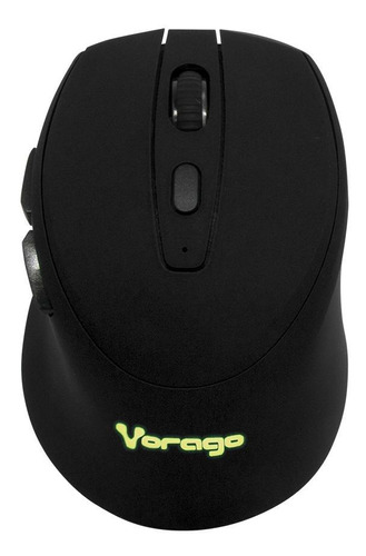 Mouse Inalámbrico Recargable Vorago  Mo-306 Negro