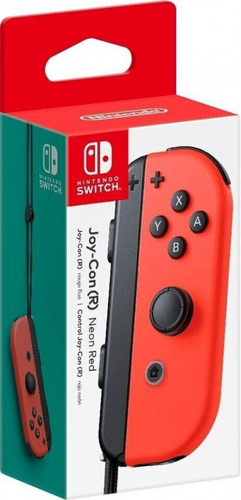 Controlador Diestro Nintendo Joy-con - Rojo Neon