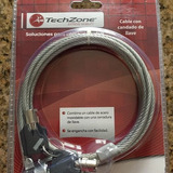 Candados Con Cable Marca Techzone Modelo Tzckl01 