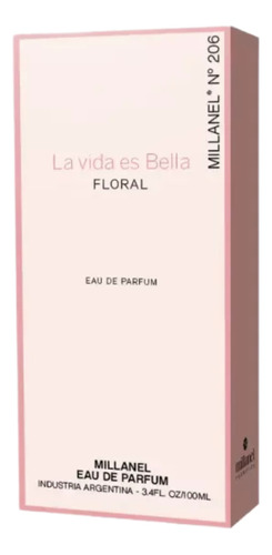 Perfume Millanel La Vida Es Bella Floral 100ml N206 