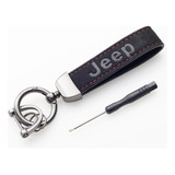 Llavero Premium Logo Jeep Accesorios Gamuza