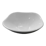 Compotera Blanca Cuadrada De Porcelana Dips