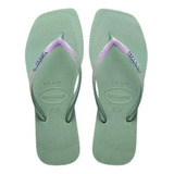 Chinelo Havaianas Glitter Square Modelo Quadrada Verao 2023