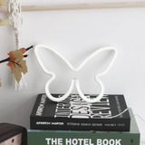 Malgero Letreros De Neón Con Diseño De Mariposas, Luces Blan