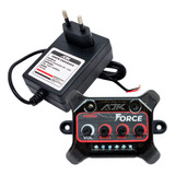 Player Apl-1012 Force Ajk Amplificado C/ Fonte 12v Caixa Bob