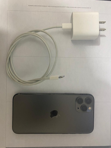 Iphon 11 Pro De 64 Gb Semi Nuevo Gris, Incluye Cargador C