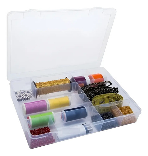 Caja Multiusos Con Divisiones Organizador Herramienta