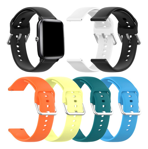 Bandas De Reloj Inteligente Compatibles Con Popglory P22, Co