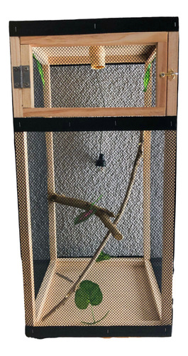 Terrario  Reptiles Iguana Camaleón (60x30x30cm)