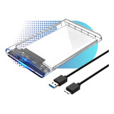 Case Hd Externo Gamer Led Notebook Sata 2.5 Usb 3.0 Gaveta