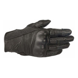 Alpinestars Mustang V2 Guantes Para Motocicleta, Color Negr