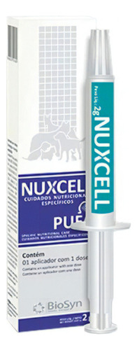 Nuxcell Pufa Suplemento Vitamínico Para Cachorros Biosyn 2g