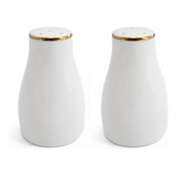 Set Salt & Pepper Sakura Gold - Salero + Pimentero