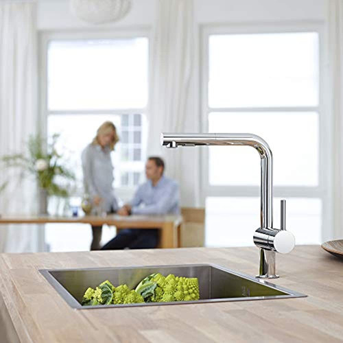 Grohe 30300000 Minta Pullout Grifo De Cocina Pulido Cromo