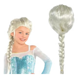 Peluca Elsa Disney | Frozen T-art Niña-adulto T-art 80cm