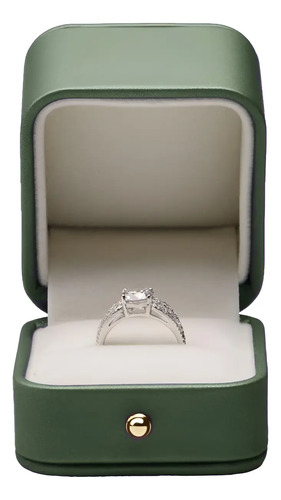 Caja Para Anillo De Compromiso, Regalo O Joyería De Lujo