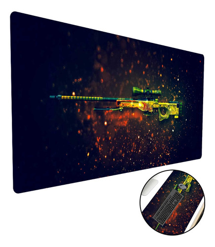 Mouse Pad Gamer Speed Extra Grande 120x60 Cs #12