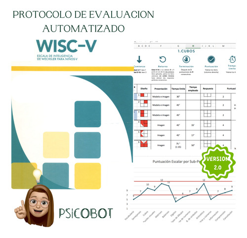 Protocolo Automatizado Para Wisc V En Español - Psicobot