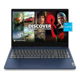 Notebook Lenovo Ideapad 3 15.6 I3-11th 4gb Ssd 128gb Azul