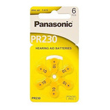 Pilas Para Audífono Panasonic 10 Pr10 Pr230 Caja X 6 Pilas