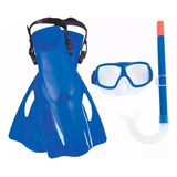 Kit Buceo Niños Antiparra Snorkel Pata De Rana Mar Del Plata