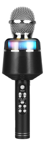 Kit Micrófono Inalámbrico Bluetooth Karaoke Led Ultravoice