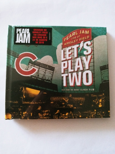 Cd Pearl Jam Let's Play Two