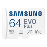 Cartao De Memoria Samsung 64gb Mb-mc64g/cn Evo Plus 