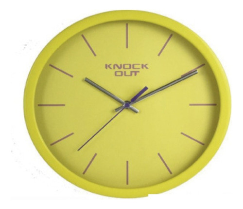 Reloj De Pared Knock Out P005 Analógico 