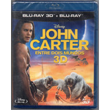 Blu-ray 2d + 3d John Carter - Duplo - Lacrado & Original